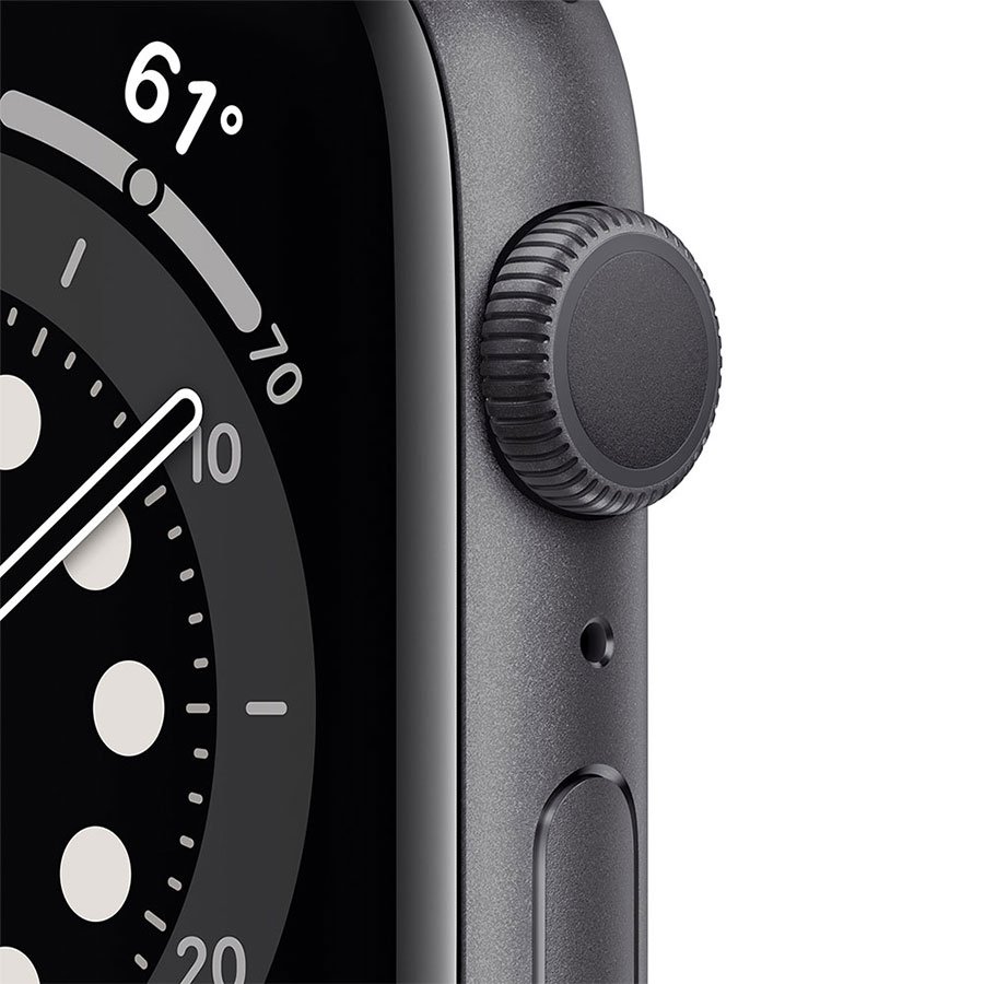 Apple Watch SE, boîtier en aluminium gris sidéral – Bracelet Sport noir -  iConcept-dz
